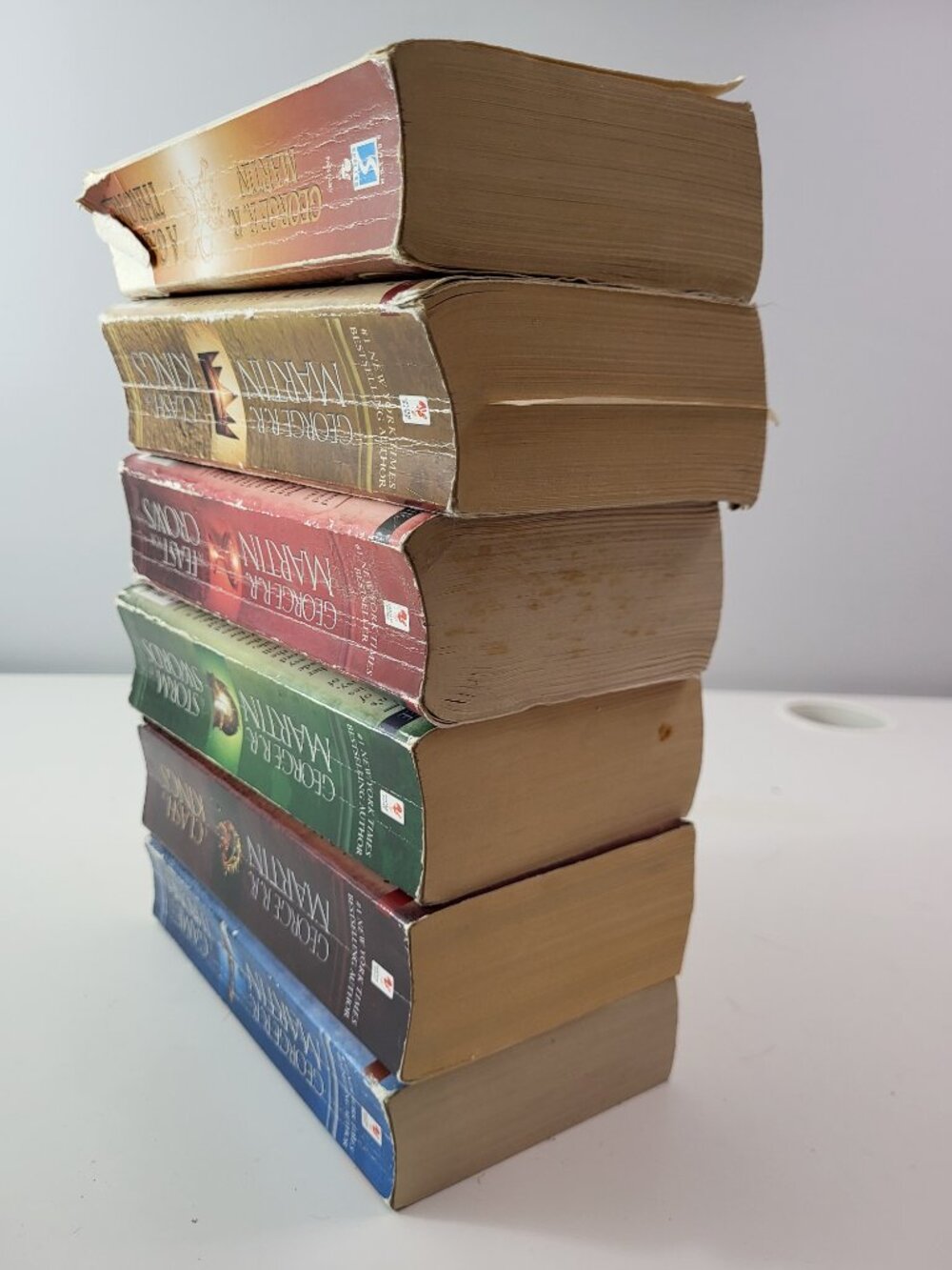 George R.R. Martin A Song of Ice and Fire Books Lot of 6 Game of Thrones - Picture 3 of 7